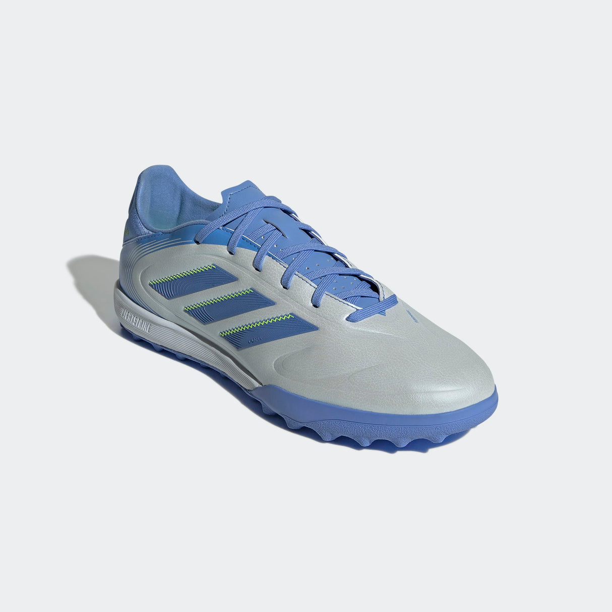 adidas Copa Pure 3 League Turf Soccer Cleats - Halo Blue/Blue Fusion/Lucid Lemon - Best Buy Soccer