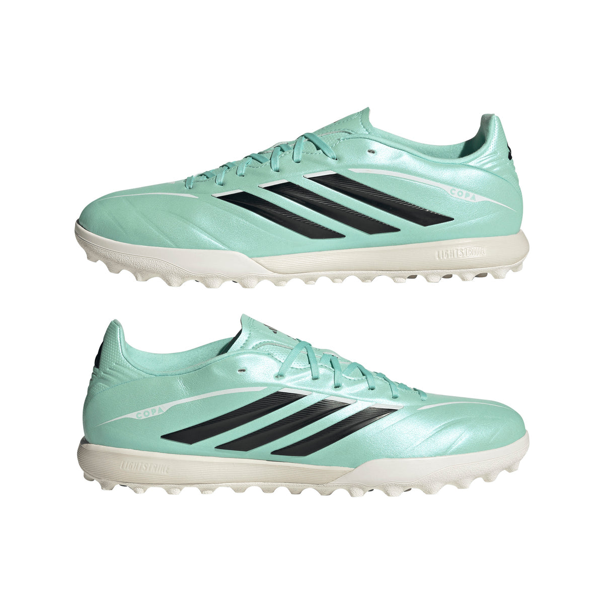 adidas Copa Pure IV League TF Turf Men's Soccer Cleats - Green Mint/Black/White - Best Buy Soccer