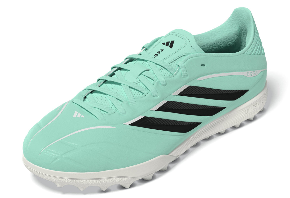adidas Copa Pure IV League TF Turf Men's Soccer Cleats - Green Mint/Black/White - Best Buy Soccer