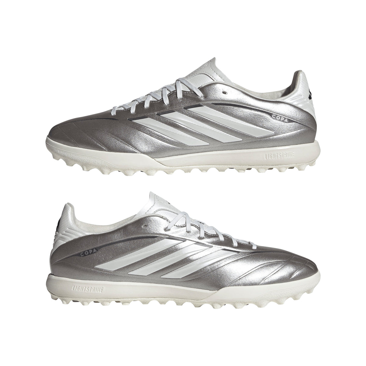 adidas Copa Pure IV League TF Turf Men's Soccer Cleats - Metal Silver - Best Buy Soccer