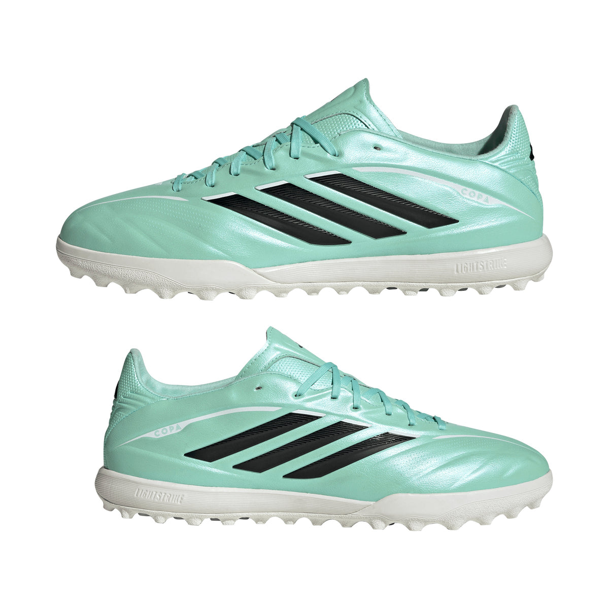 adidas Copa Pure IV Pro TF Turf Men's Soccer Cleats - Green Mint/Black/White - Best Buy Soccer