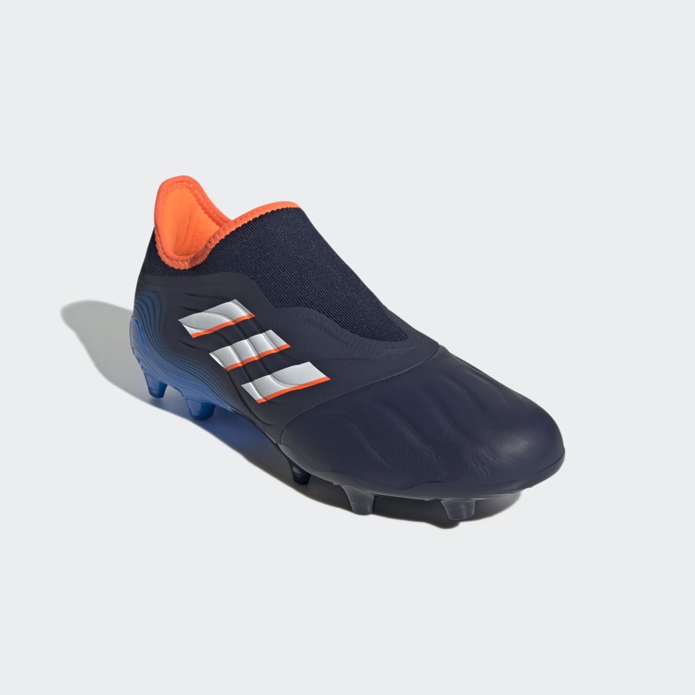adidas Copa Sense.3 Laceless FG Firm Ground Boots Blue/White/Orange - Best Buy Soccer