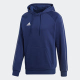 adidas Core 18 Hoodie - Navy/White - Best Buy Soccer