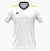 adidas Entrada 22 Custom Jersey White/Yellow - Best Buy Soccer