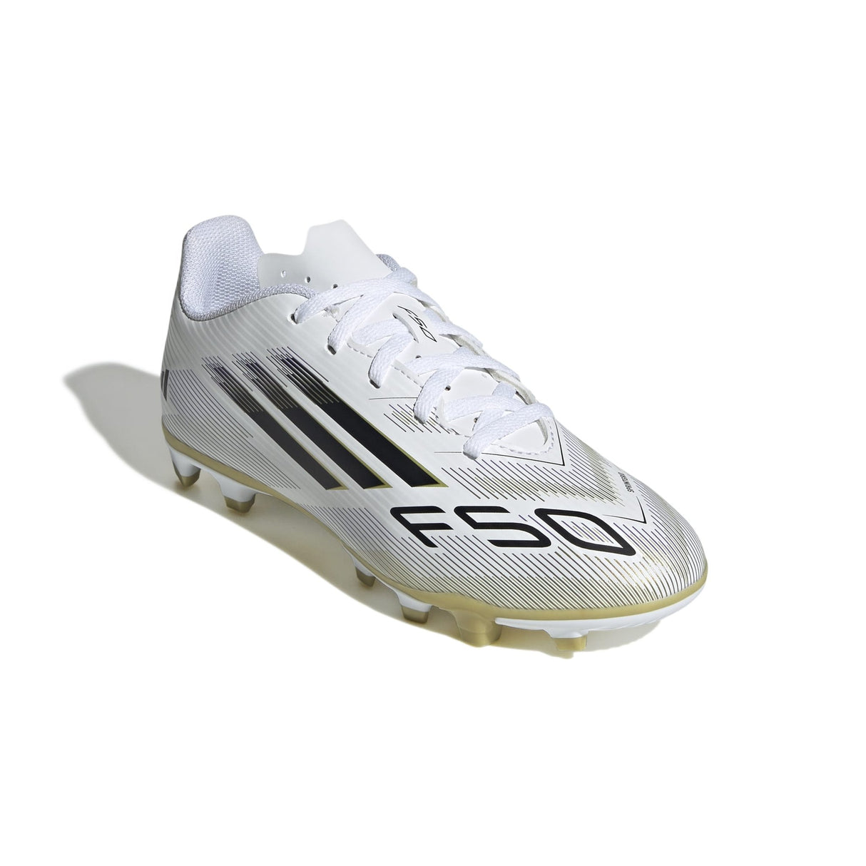 adidas F50 Club Firm/Multi - Ground Boots Kids White/Black - Best Buy Soccer
