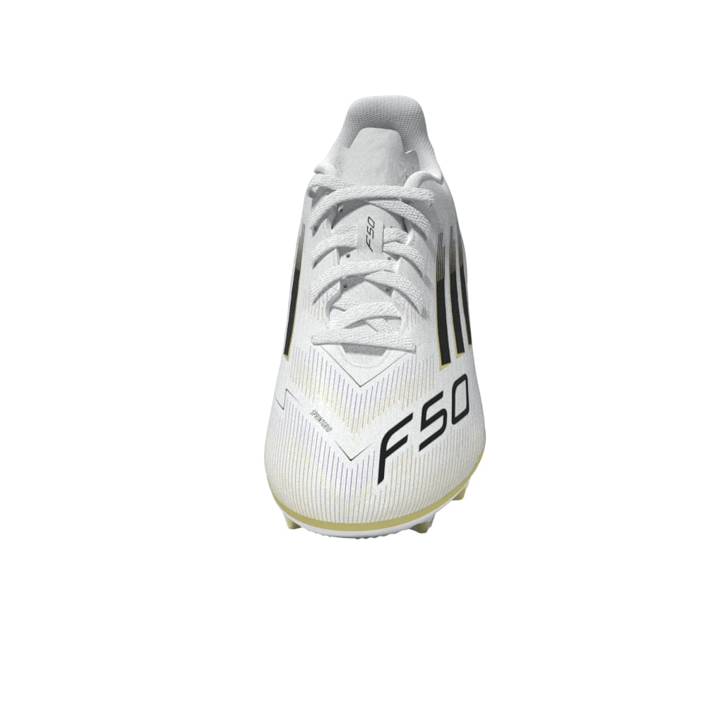 adidas F50 Club Firm/Multi - Ground Boots Kids White/Black - Best Buy Soccer