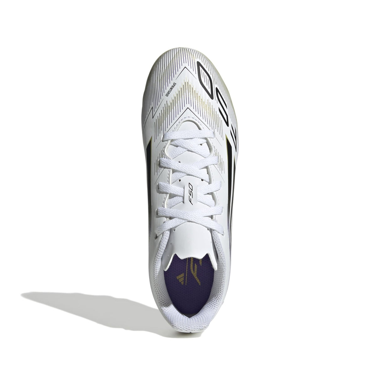 adidas F50 Club Firm/Multi - Ground Boots Kids White/Black - Best Buy Soccer