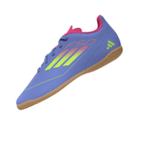 adidas F50 Club Indoor Boots Junior Blue/Lemon - Best Buy Soccer