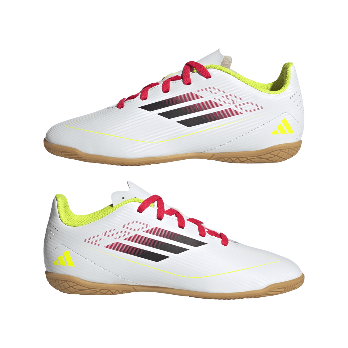 adidas F50 Club Indoor Boots Kids White/Black - Best Buy Soccer
