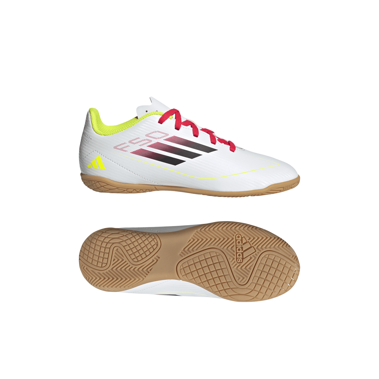 adidas F50 Club Indoor Boots Kids White/Black - Best Buy Soccer