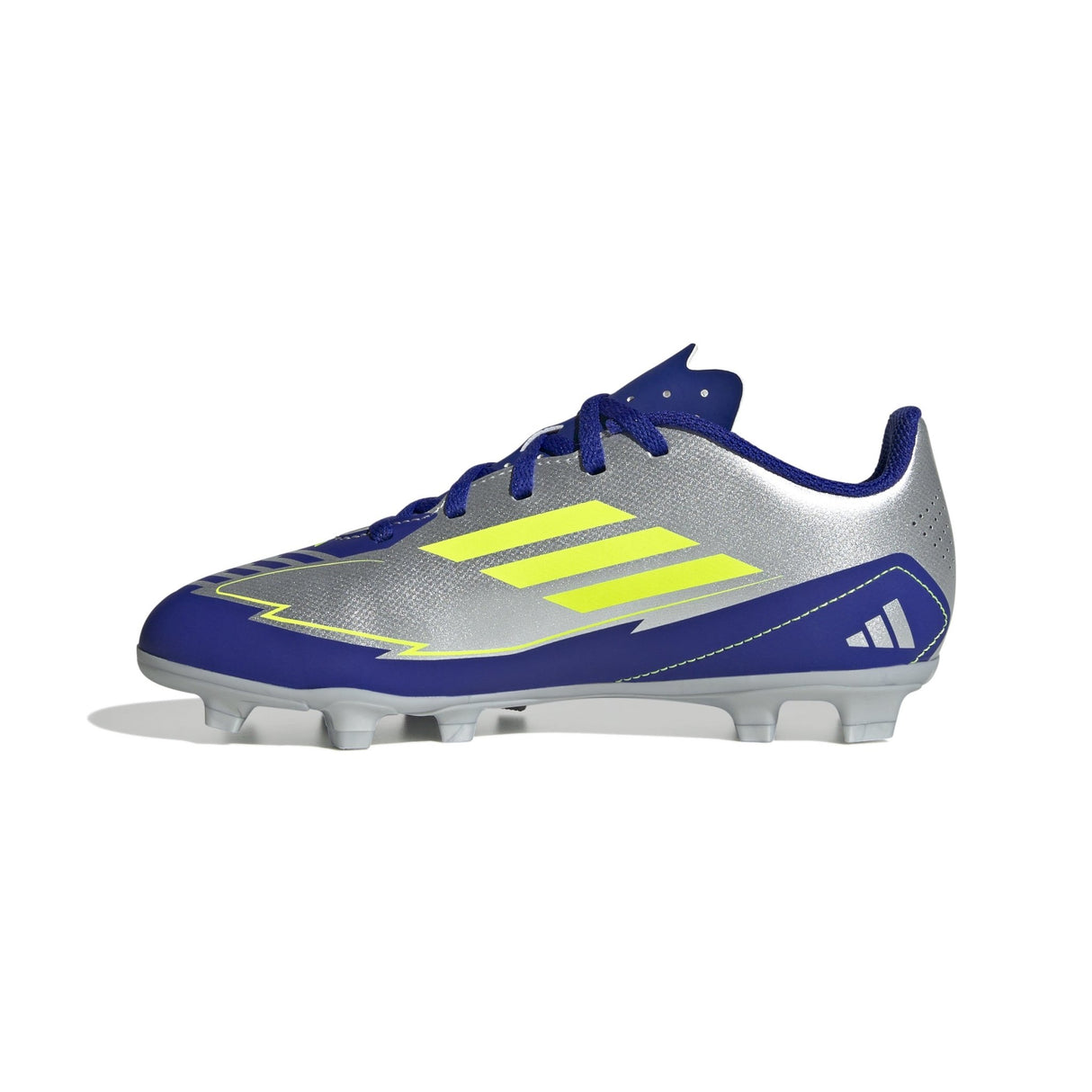 adidas F50 Club Messi Firm/Multi - Ground Boots Junior Silver - Best Buy Soccer