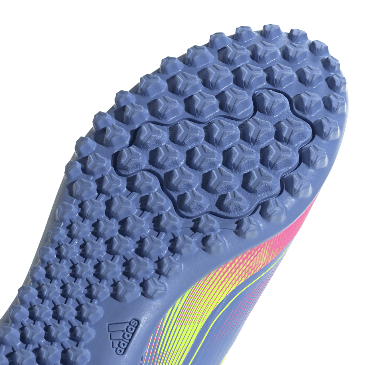 adidas F50 Club Turf Boots Junior Blue/Lemon - Best Buy Soccer