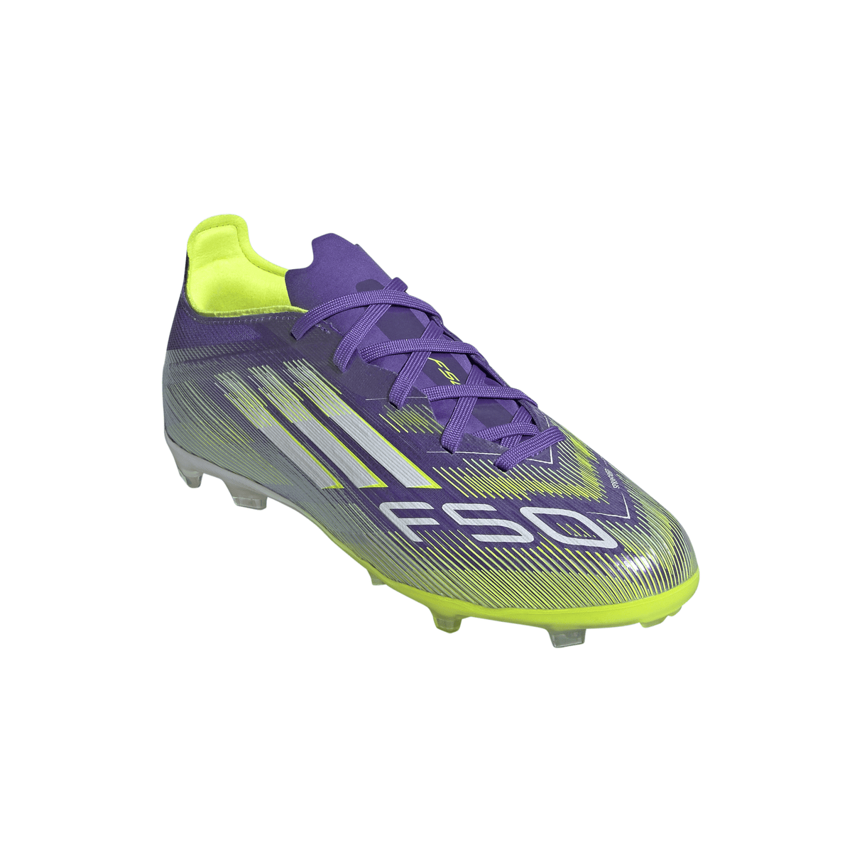 adidas F50 Elite Firm Ground Soccer Shoes Kids - Purple/White/Lemon - Best Buy Soccer