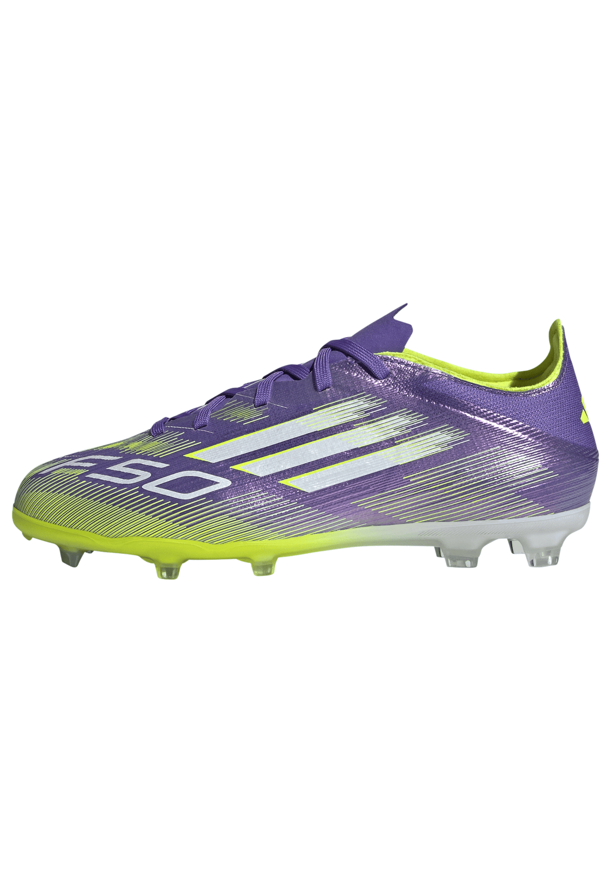 adidas F50 Elite Firm Ground Soccer Shoes Kids - Purple/White/Lemon - Best Buy Soccer