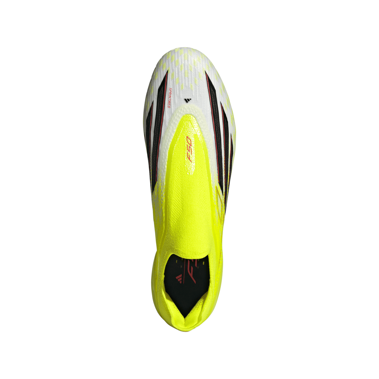 adidas F50 Elite Laceless FG Firm Ground Men´s Soccer Cleats - Yellow/Black/Red - Best Buy Soccer