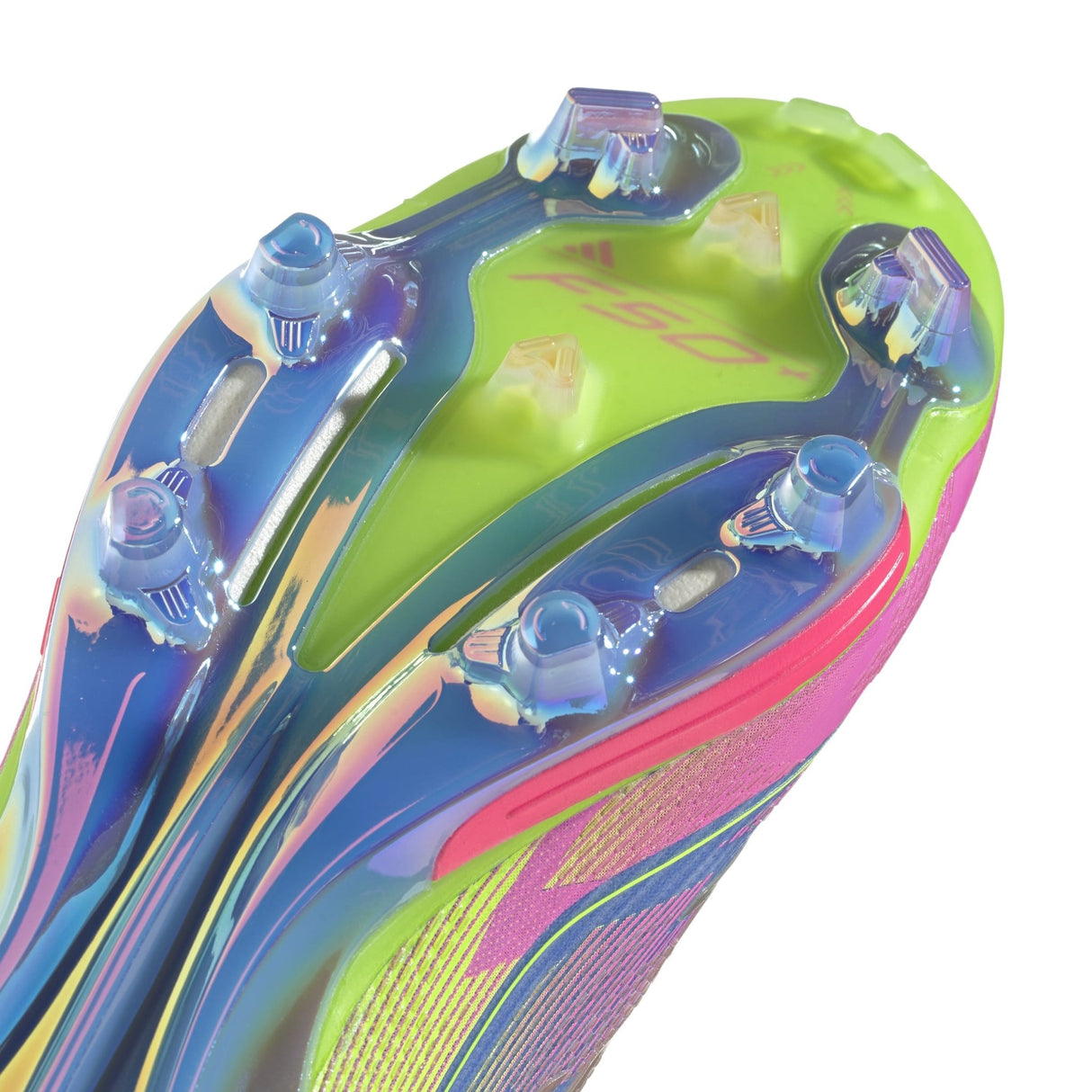 adidas F50+ FG Men's Soccer Cleats - Blue Fusion/Lemon/Pink - Best Buy Soccer