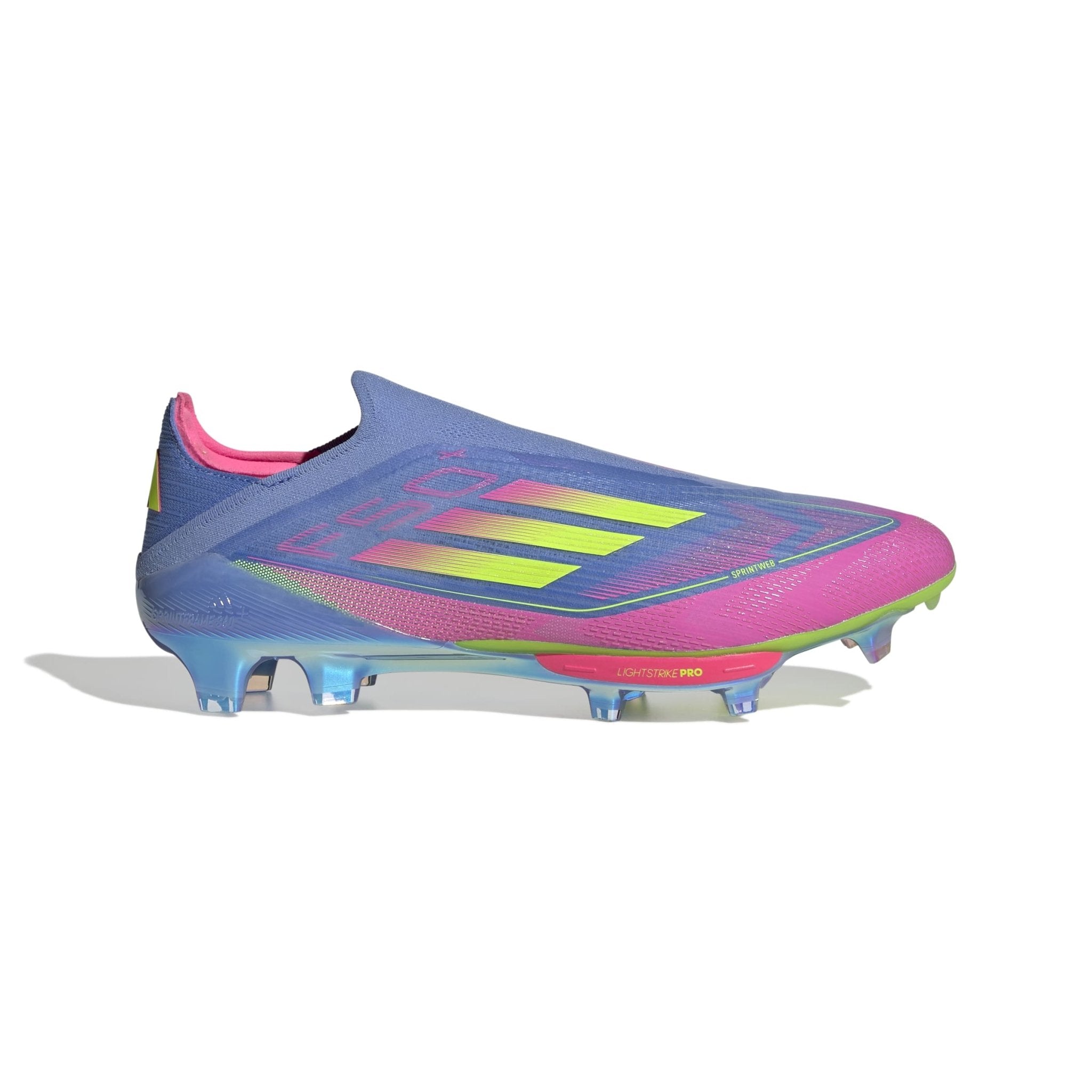 adidas F50+ FG Men's Soccer Cleats - Blue Fusion/Lemon/Pink - Best Buy Soccer