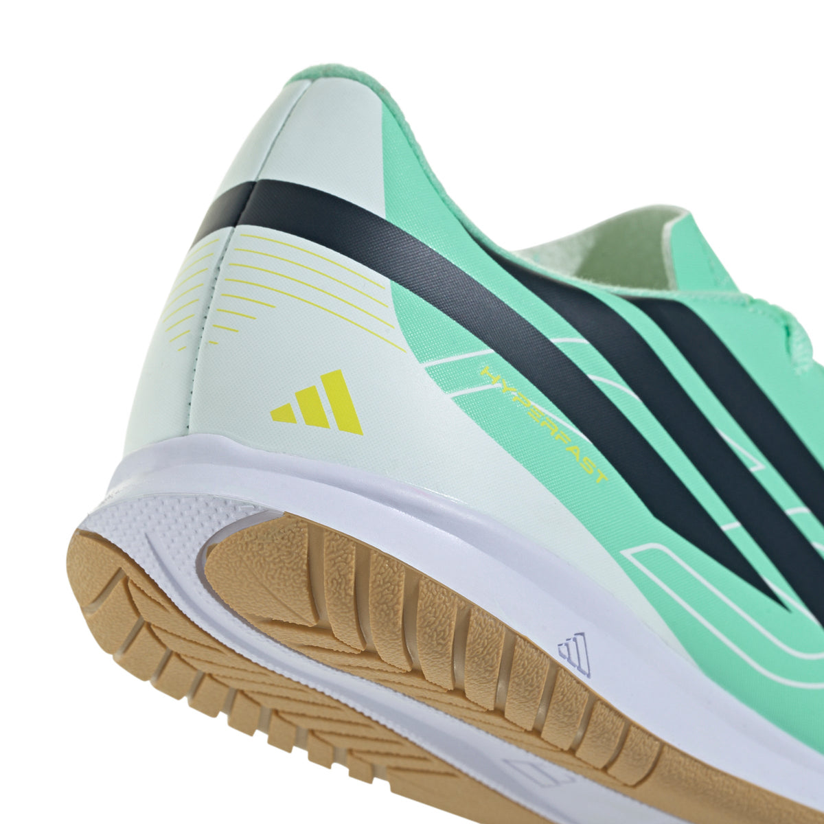 adidas F50 Hyperfast Club IN Indoor Youth Soccer Shoes - Mint/Navy/Lemon - Best Buy Soccer