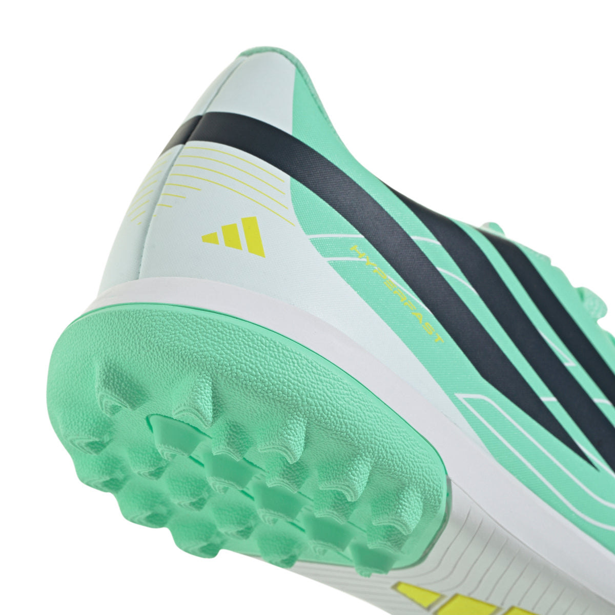 adidas F50 Hyperfast Club TF Turf Youth Soccer Cleats - Mint/Navy/Lemon - Best Buy Soccer