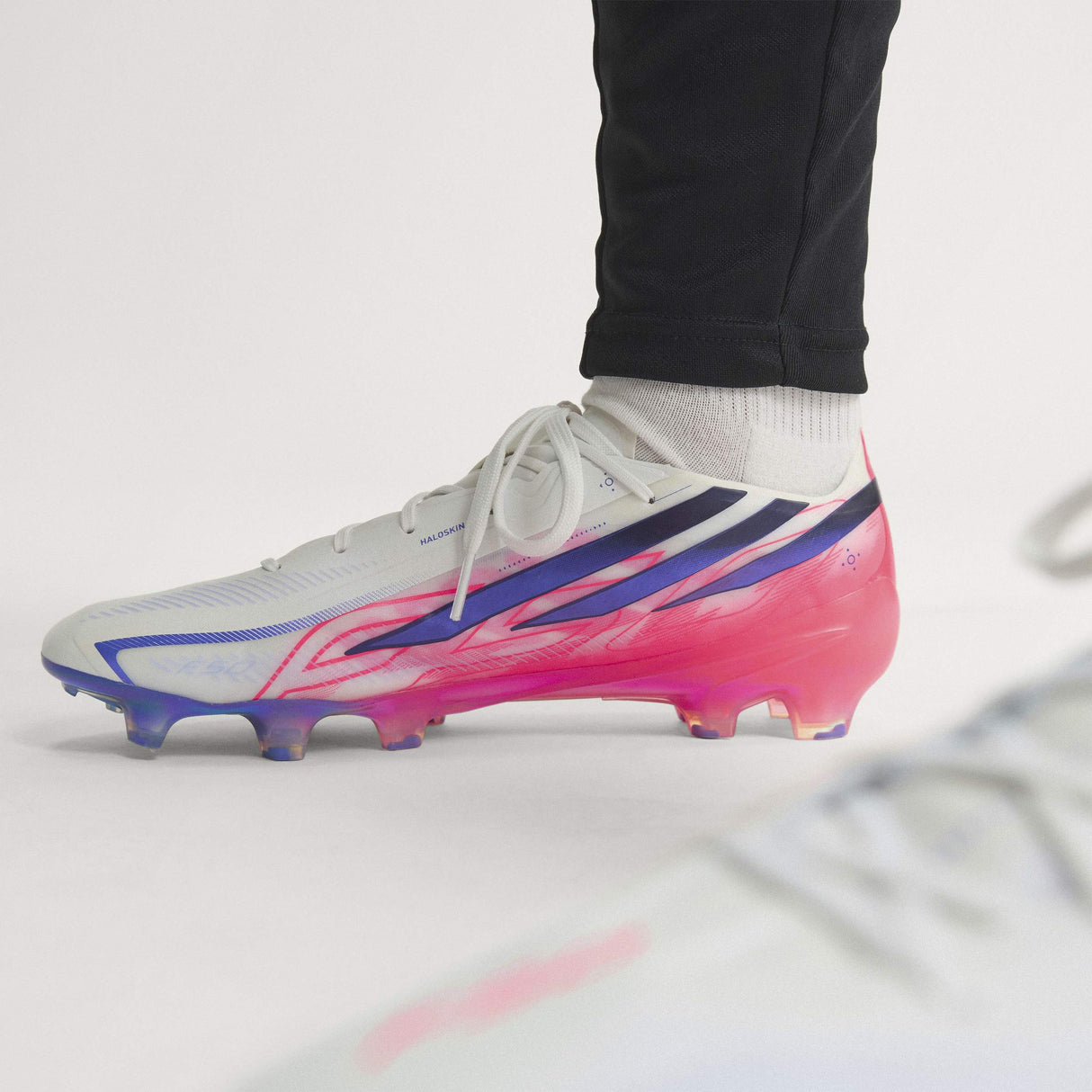 adidas F50 Hyperfast Elite Firm Ground Men's Soccer Cleats - White/Purple - Best Buy Soccer