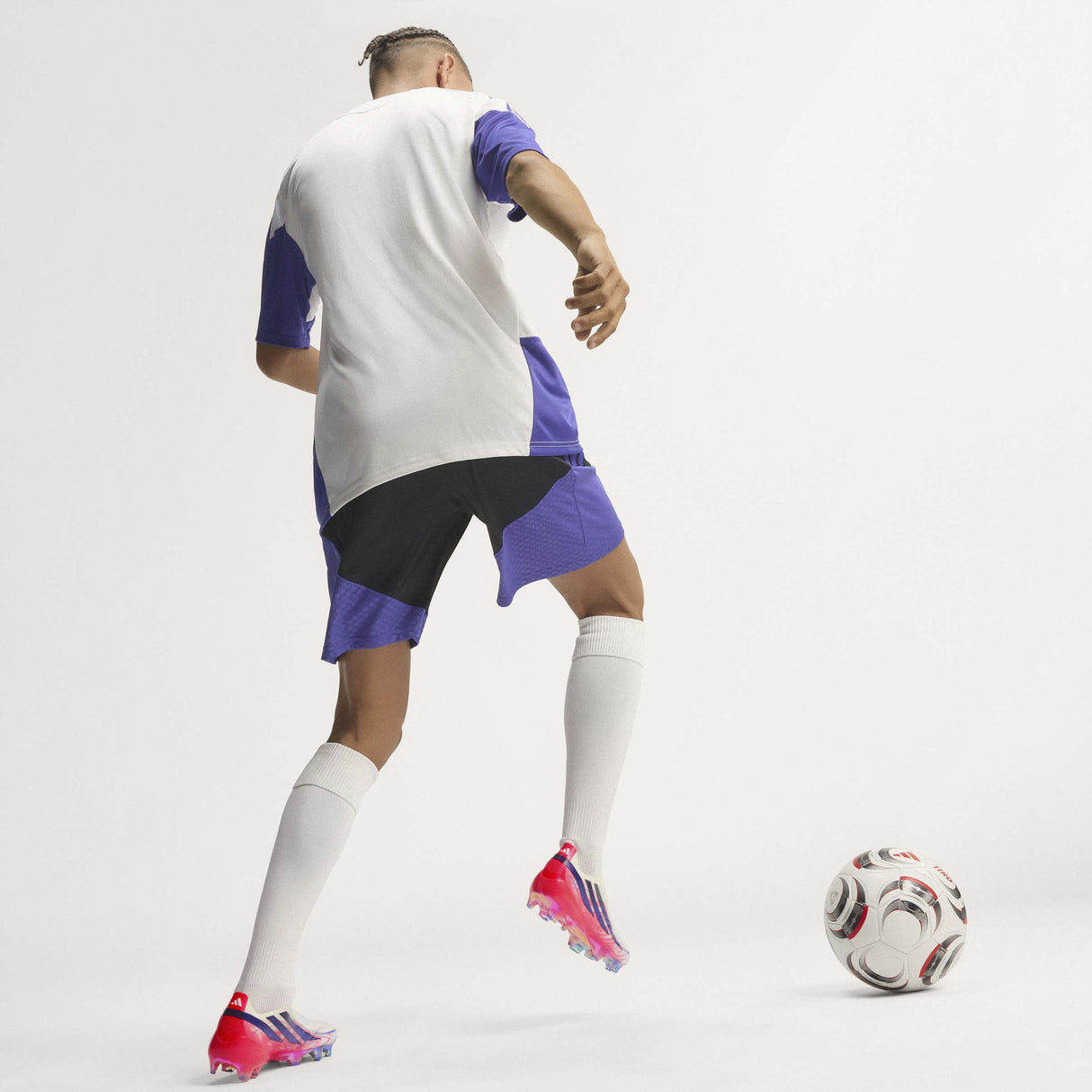 adidas F50 Hyperfast Elite Laceless Firm Ground Men's Soccer Cleats - White/Purple - Best Buy Soccer