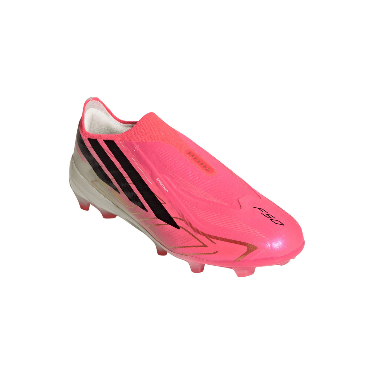 adidas F50 Hyperfast Elite Laceless Firm Ground Youth Soccer Cleats - Turquesa/Black/Gold - Best Buy Soccer
