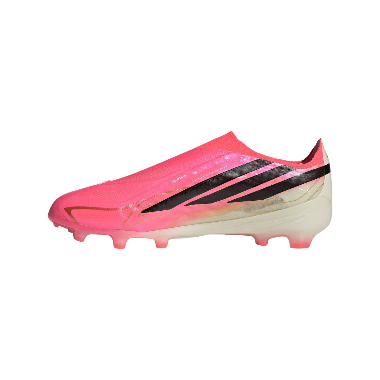 adidas F50 Hyperfast Elite Laceless Firm Ground Youth Soccer Cleats - Turquesa/Black/Gold - Best Buy Soccer