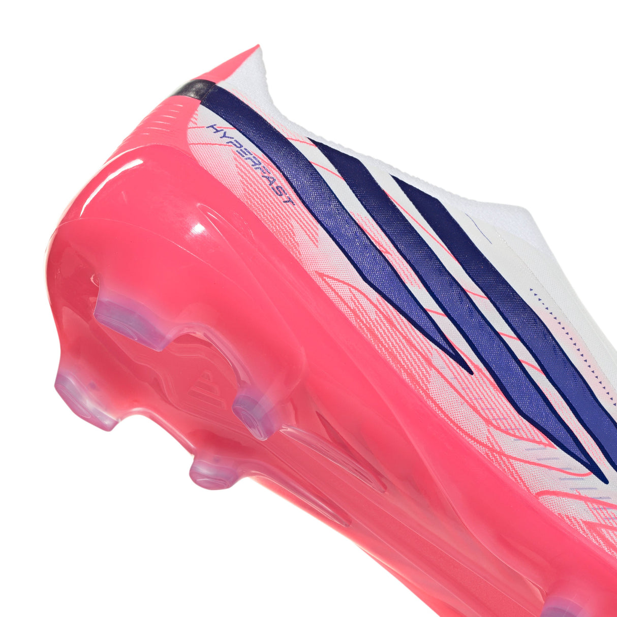 adidas F50 Hyperfast Elite Laceless Firm Ground Youth Soccer Cleats - White/Purple - Best Buy Soccer