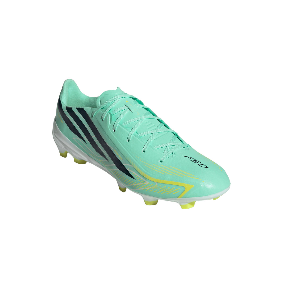 adidas F50 Hyperfast League FG Firm Ground Men's Soccer Cleats - Mint/Navy/Lemon - Best Buy Soccer