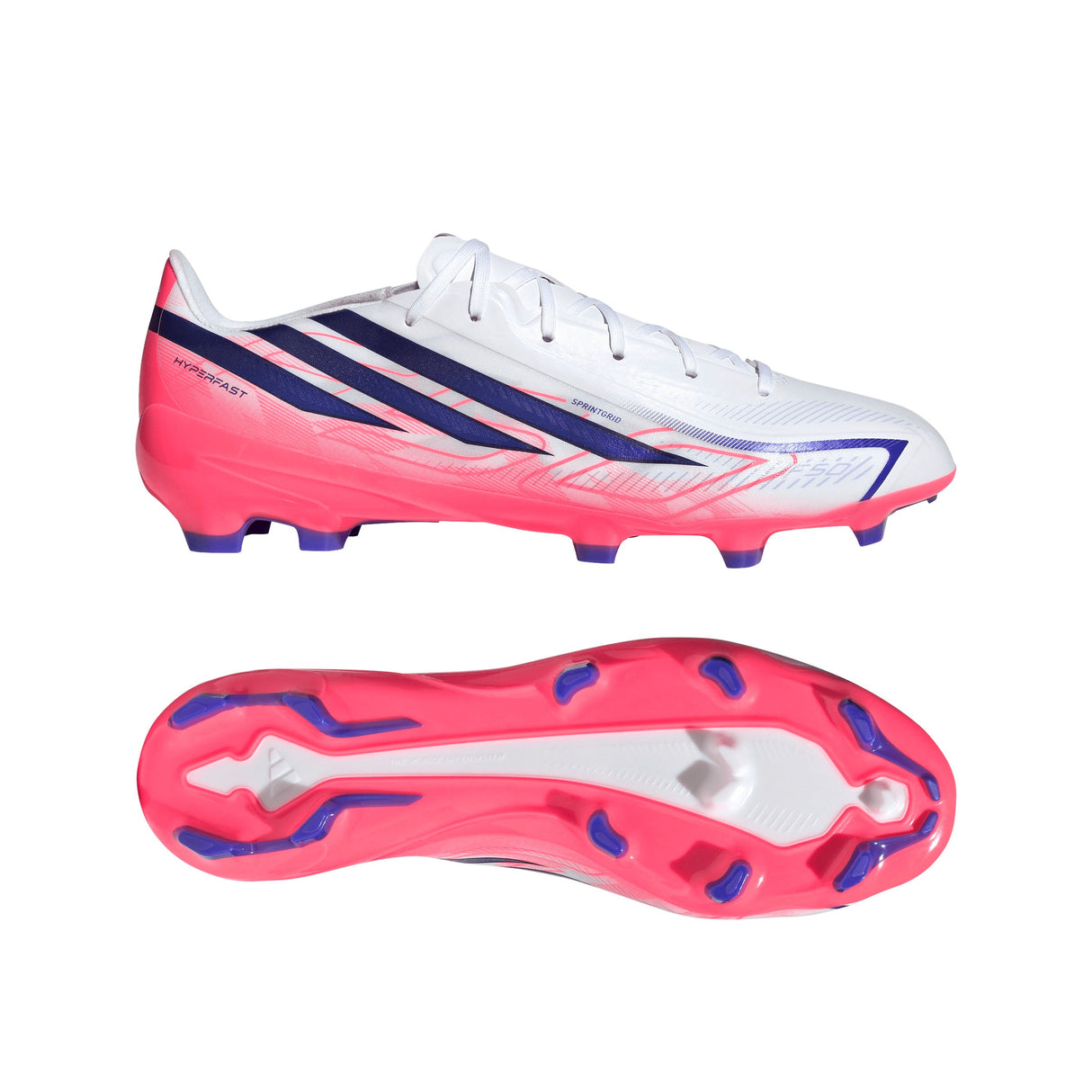 adidas F50 Hyperfast League FG Firm Ground Men's Soccer Cleats - White - Best Buy Soccer