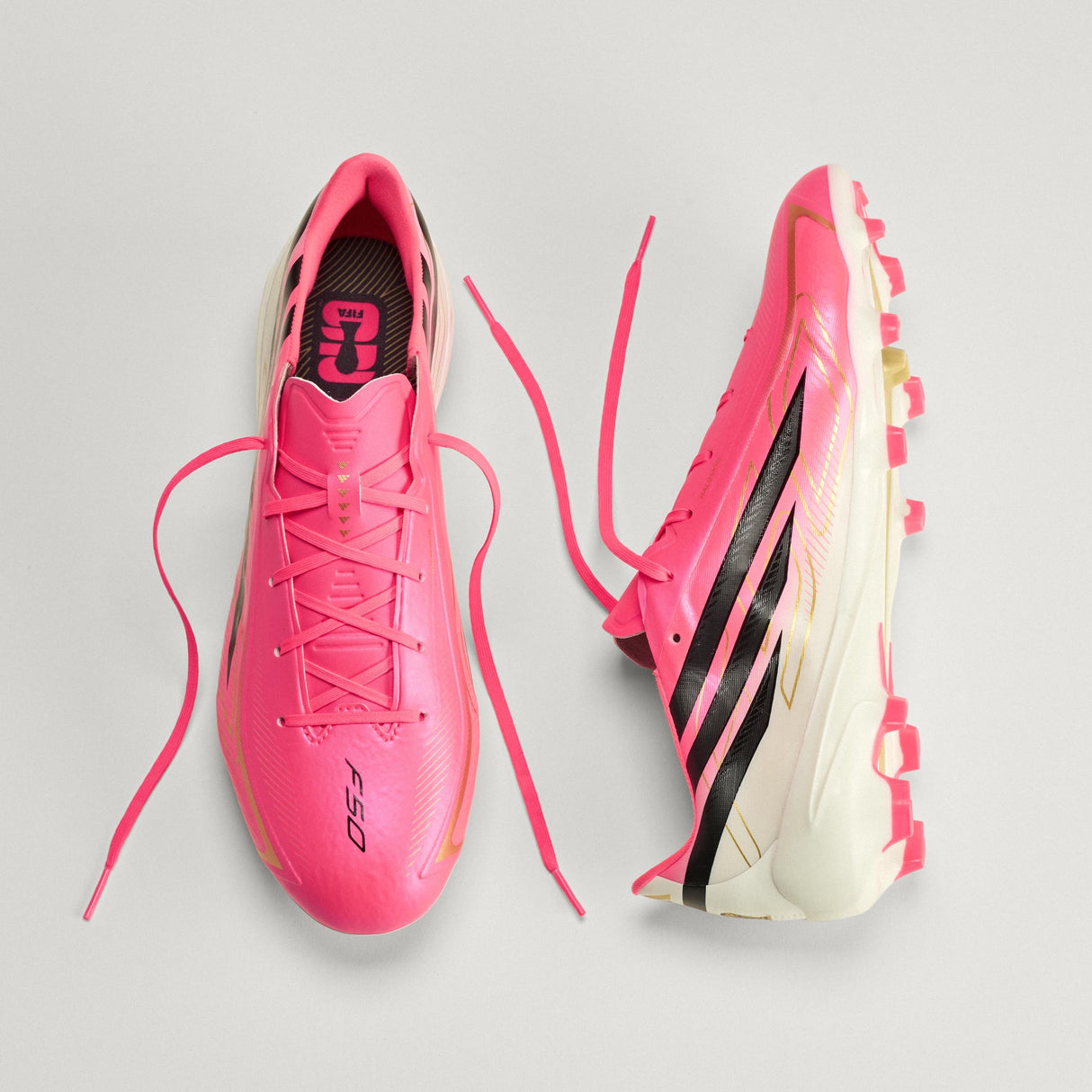 adidas F50 Hyperfast League Firm Ground Men's Soccer Cleats - Turquesa/Black/Gold - Best Buy Soccer