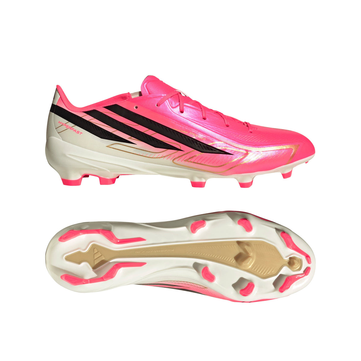 adidas F50 Hyperfast League Firm Ground Men's Soccer Cleats - Turquesa/Black/Gold - Best Buy Soccer