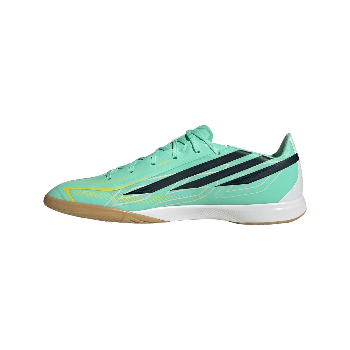 adidas F50 Hyperfast League IN Indoor Men's Soccer Shoes - Mint/Navy/Lemon - Best Buy Soccer