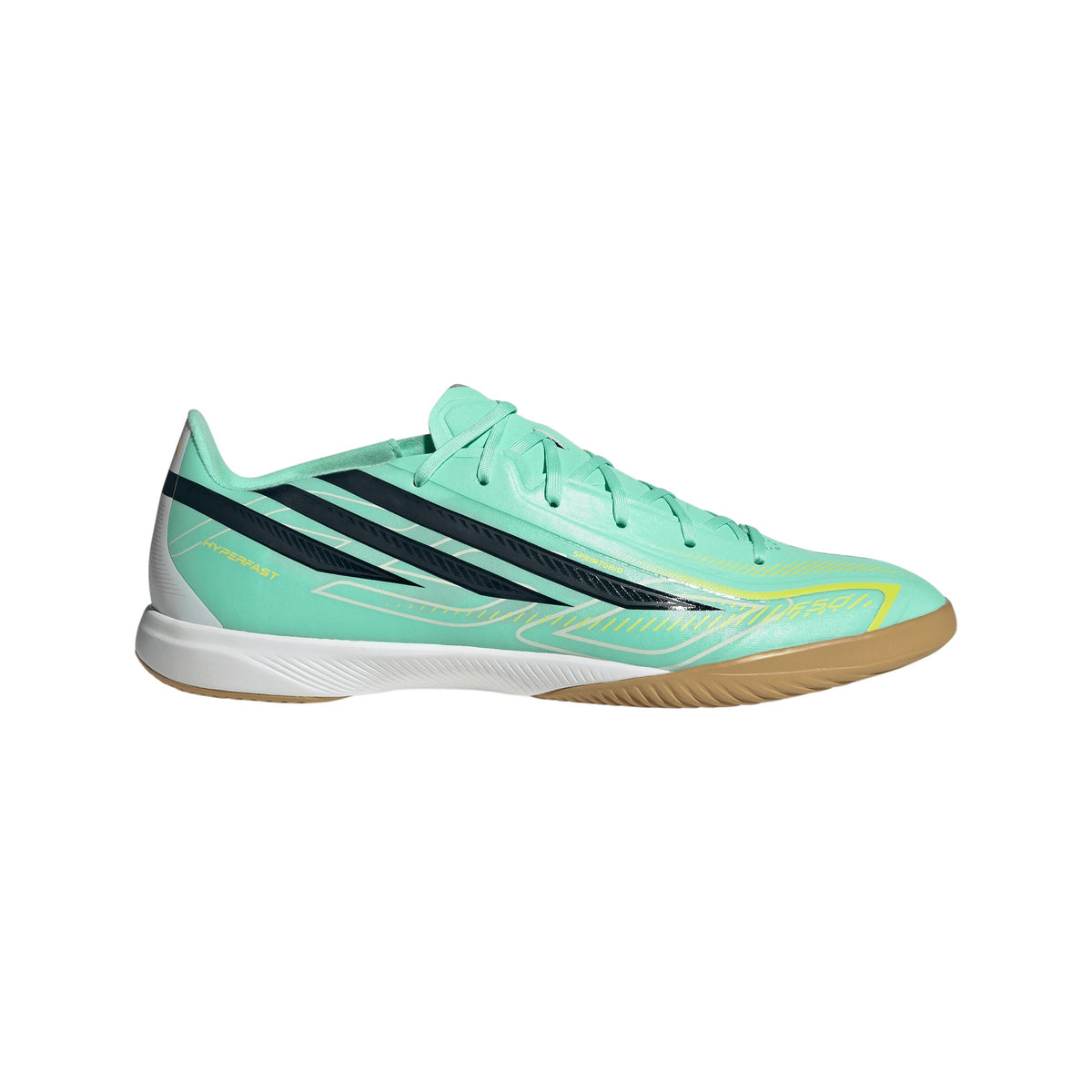 adidas F50 Hyperfast League IN Indoor Men's Soccer Shoes - Mint/Navy/Lemon - Best Buy Soccer