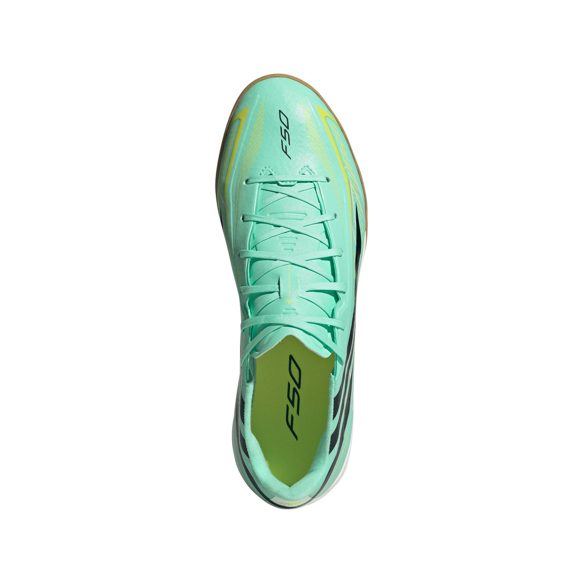 adidas F50 Hyperfast League IN Indoor Men's Soccer Shoes - Mint/Navy/Lemon - Best Buy Soccer