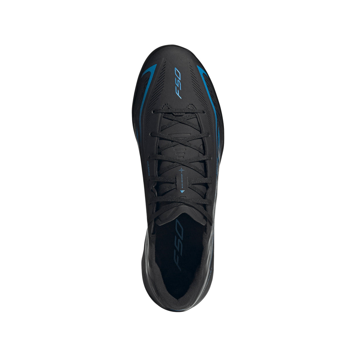 adidas F50 Hyperfast League Indoor Men's Soccer Shoes - Black/Black/Blue - Best Buy Soccer