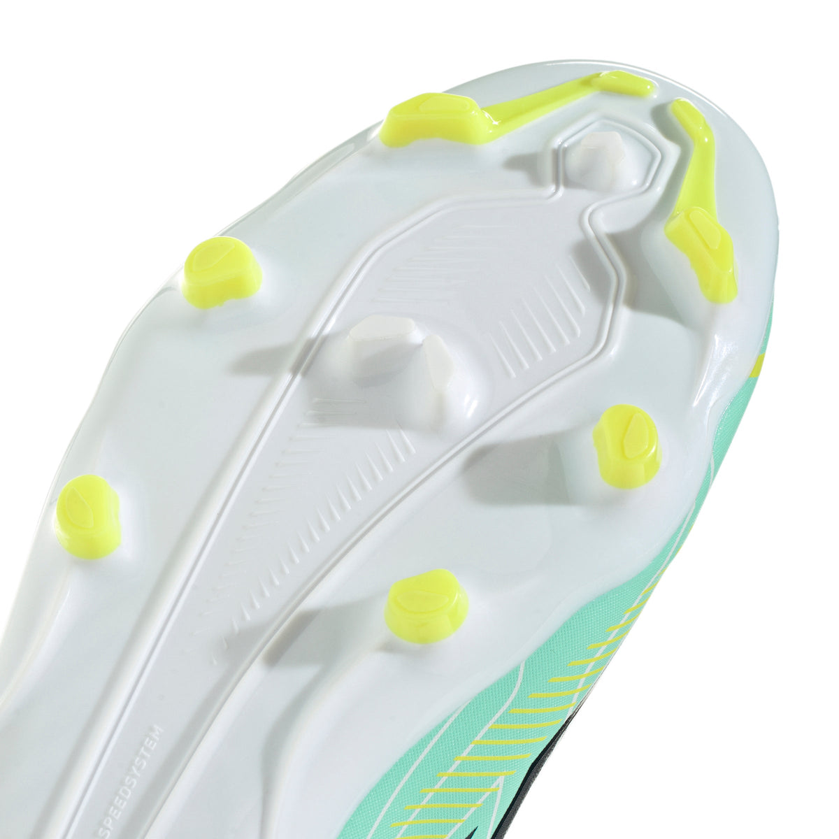adidas F50 Hyperfast League Laceless FG Firm Ground Youth Soccer Cleats - Mint/Navy/Lemon - Best Buy Soccer