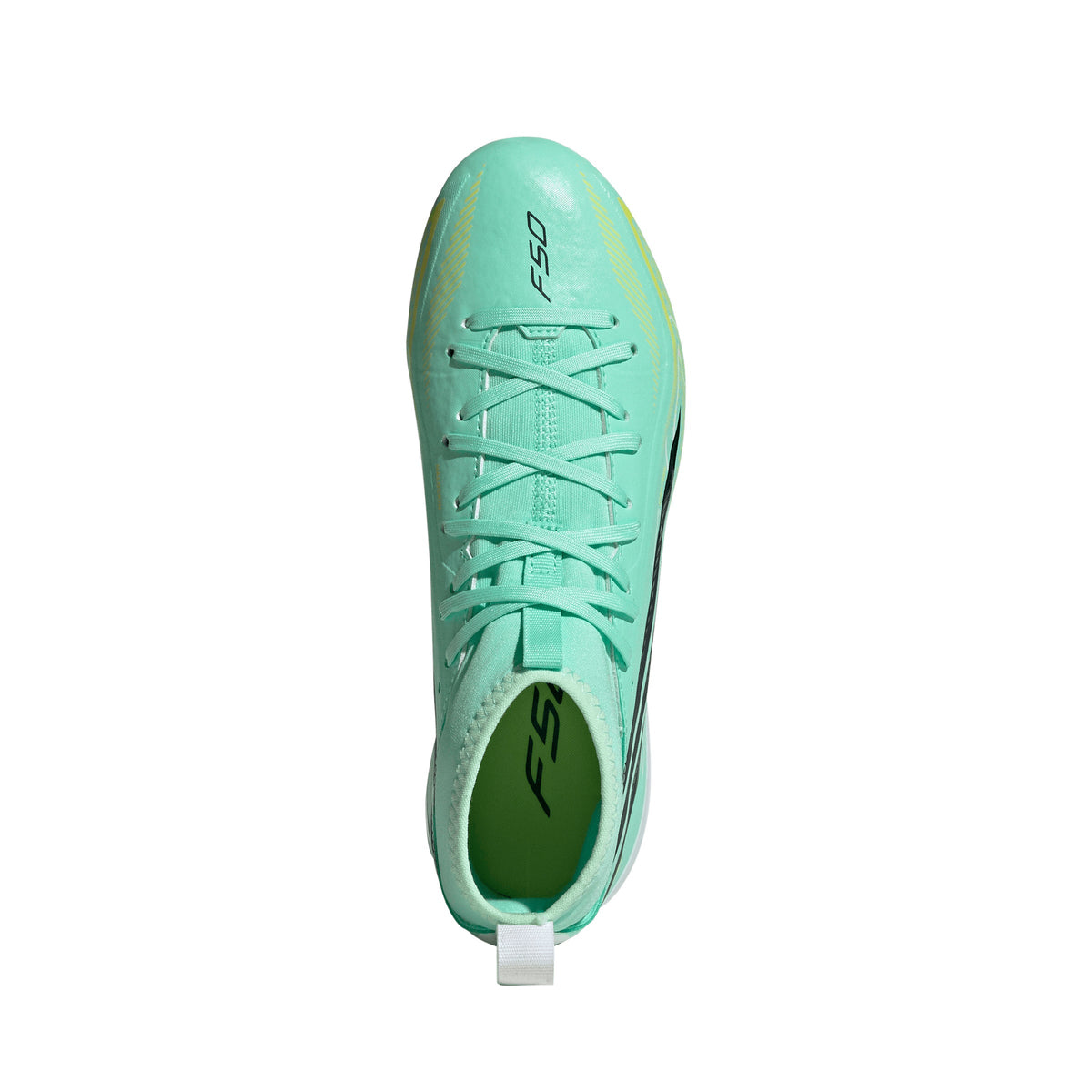 adidas F50 Hyperfast League Mid FG Firm Ground Youth Soccer Cleats - Mint/Navy/Lemon - Best Buy Soccer