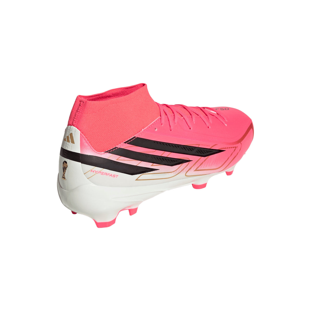 adidas F50 Hyperfast League Mid Firm Ground Men's Soccer Cleats -Turquesa/Black/Gold - Best Buy Soccer