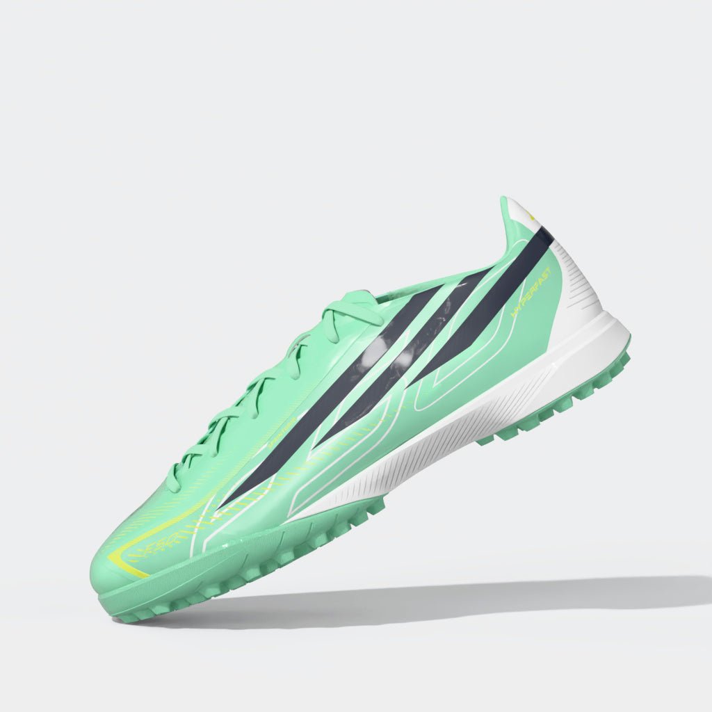 adidas F50 Hyperfast League TF Turf Men's Soccer Cleats - Mint/Navy/Lemon - Best Buy Soccer