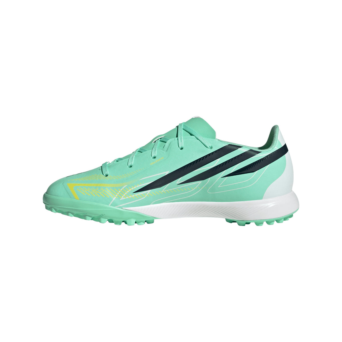 adidas F50 Hyperfast League TF Turf Youth Soccer Cleats - Mint/Navy/Lemon - Best Buy Soccer
