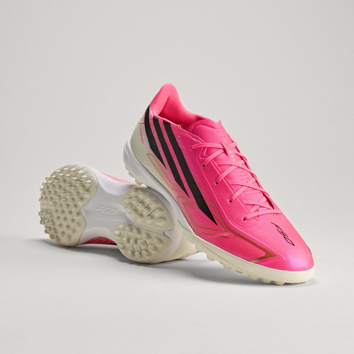 adidas F50 Hyperfast League Turf Men's Soccer Cleats - Turquesa/Black/Gold - Best Buy Soccer