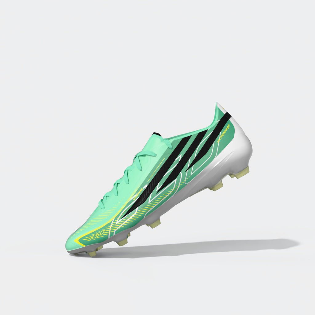 adidas F50 Hyperfast Pro FG Firm Ground Men's Soccer Cleats - Mint/Black/Lemon - Best Buy Soccer