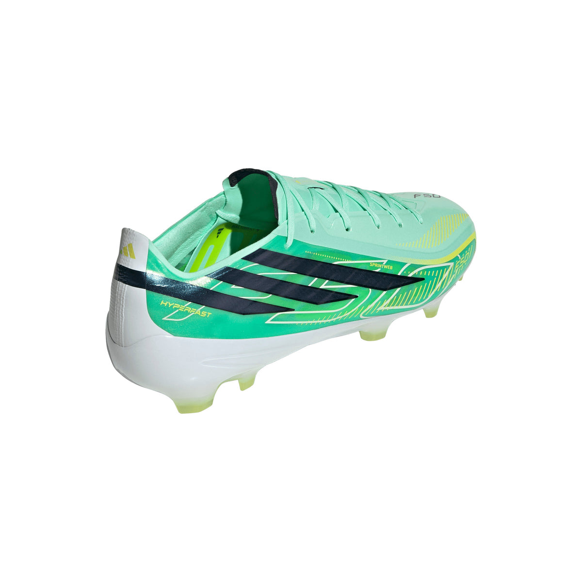 adidas F50 Hyperfast Pro FG Firm Ground Men's Soccer Cleats - Mint/Black/Lemon - Best Buy Soccer