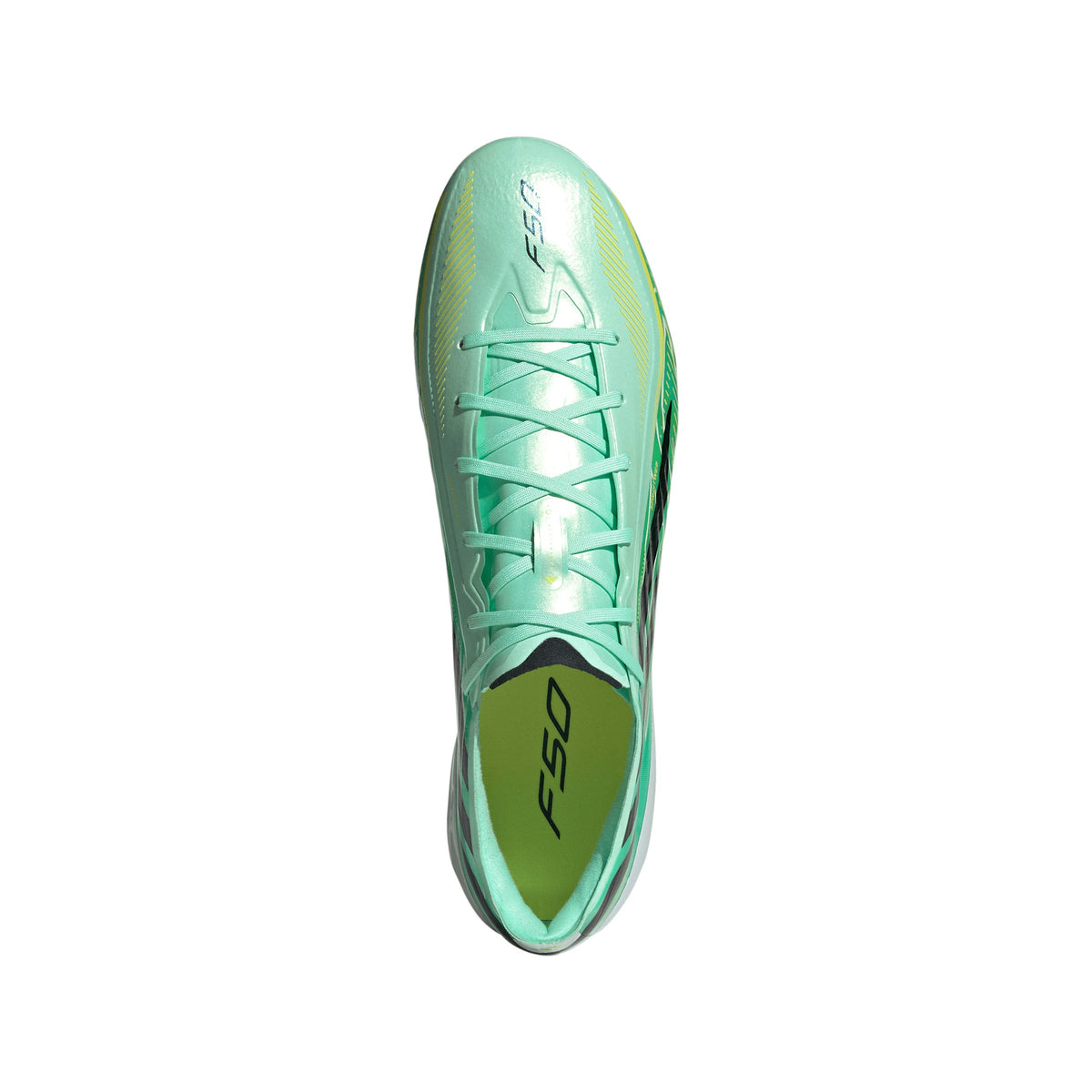 adidas F50 Hyperfast Pro FG Firm Ground Men's Soccer Cleats - Mint/Black/Lemon - Best Buy Soccer