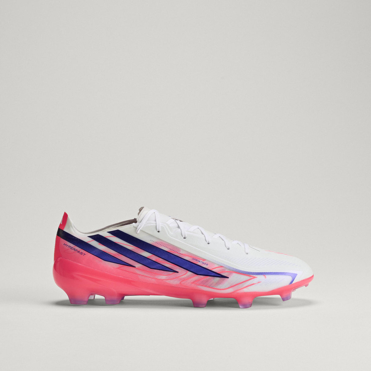 adidas F50 Hyperfast Pro Firm Ground Men's Soccer Cleats - White/Purple - Best Buy Soccer