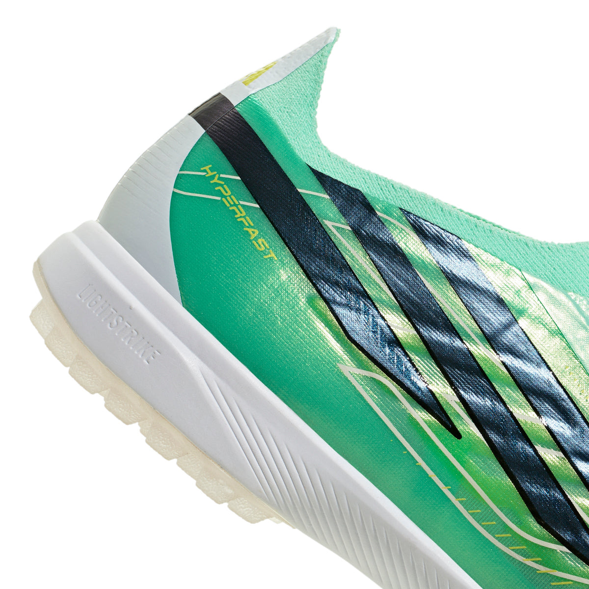 adidas F50 Hyperfast Pro Laceless TF Turf Men's Soccer Cleats - Green Mint/Black/Lemon - Best Buy Soccer