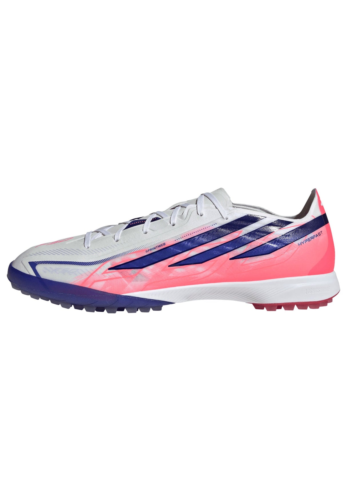 adidas F50 Hyperfast Pro Turf Men's Soccer Cleats - White/Purple - Best Buy Soccer