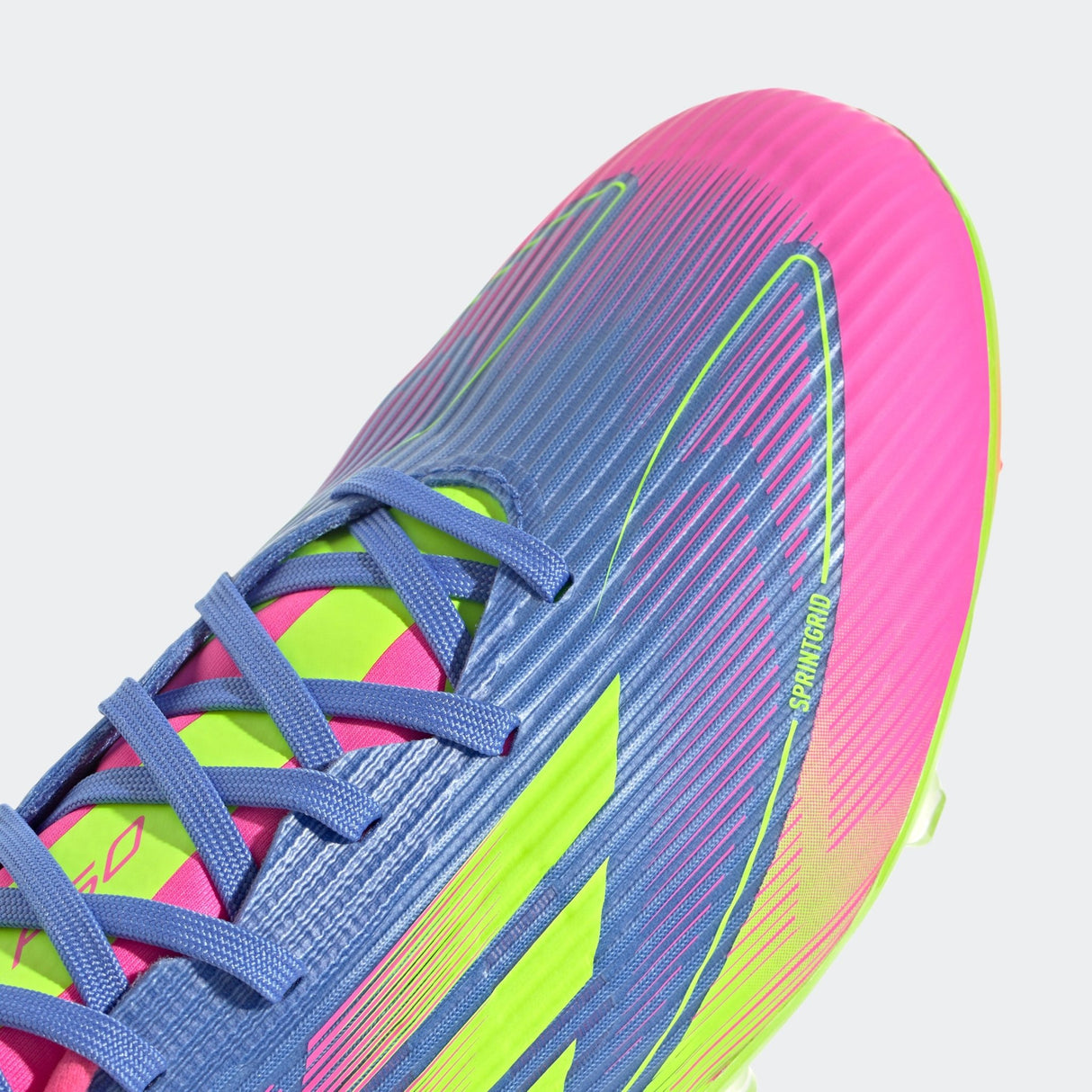 adidas F50 League Firm/Multi - Ground Boots Blue Fusion/Lucid Lemon/Lucid Pink - Best Buy Soccer