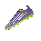 adidas F50 League Firm/Multi - Ground Soccer Cleats Kids - Purple/White/Lemon - Best Buy Soccer